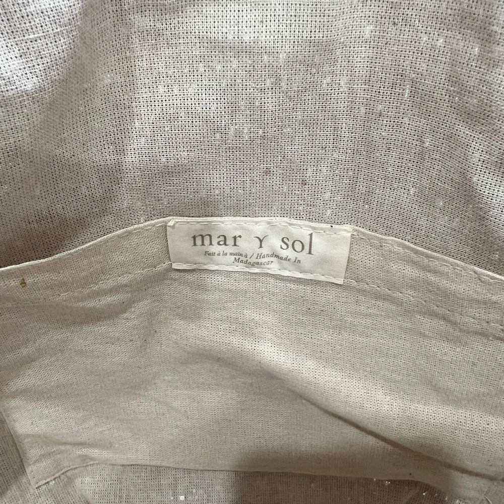NWOT Mar Y Sol Portland Tote Beach Bag - Picture 4 of 4
